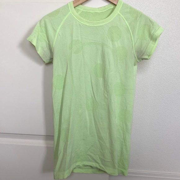 lululemon athletica Tops - Neon green Lululemon Swiftly Tech short sleeve